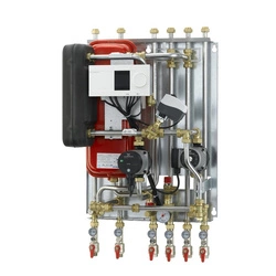 Danfoss VX Solo II HWS, 1 ob. CO, po str. wt. króćce do zasob.CWU, Typ 2, 16 bar, 110 °C - 004U8258