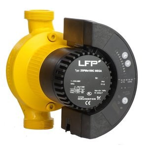 LFP Pompa cyrkulacyjna sterowana elektronicznie dla wody pitnej - 25PWe100C MEGA, A010-025-100-02