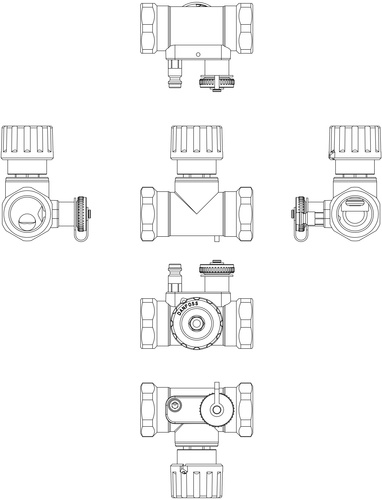 Regulator podpionowy USV- I DN 20 PN 16 Danfoss - 003Z2132