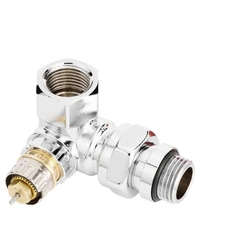 Danfoss RA-NCX, Przepływ normalny, DN 15, Podwójny kątowy prawy - 013G4239