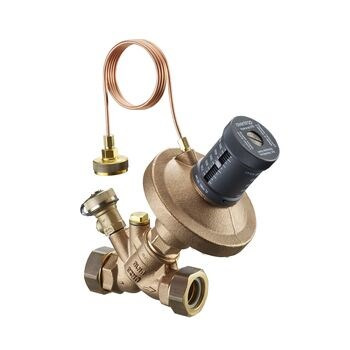 Hydromat DTR regulator różnicy ciśnień 250-700mbar, DN15, 3/4" GZ, PN16