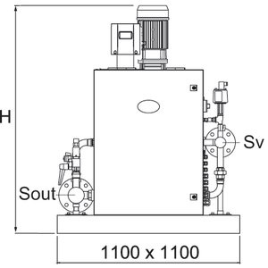 Transfero TI 161.2 Connect Systemy utrzymania ciśnienia do 40 MW z pompami - IMI PNEUMATEX, 30103081114