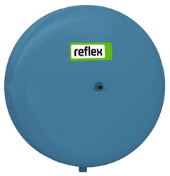 Ciśnieniowe naczynie wzbiorcze / przeponowe  do wody użytkowej Refix C-DE 25 10 bar / 70°C niebieskie Reflex - 7270930