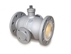 Kurek kulowy kołnierzowy z płaszczem grzewczym do wody do 250°C WKCPG DN 80 PN 40 Efar