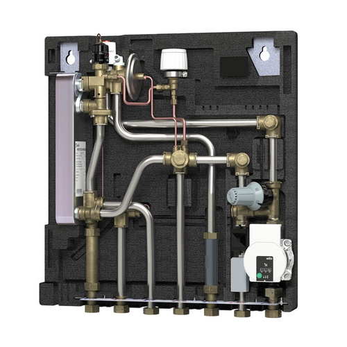 Danfoss EvoFlat MSS, Typ 1, 10 bar, 95 °C, Nazwa regulatora CWU: TPC-M, Termostat - 145B1954