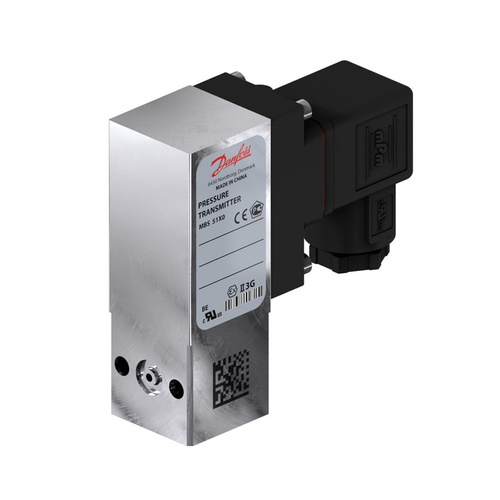 Danfoss Przetwornik ciśnienia, MBS 5100, 0.00 bar - 10.00 bar, 0.00 psi - 145.04 psi - 060N1036