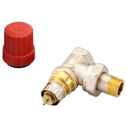 Danfoss Zawory grzejnikowe, RA-N, Przepływ normalny, DN 10, Kątowy, F - 013G0011