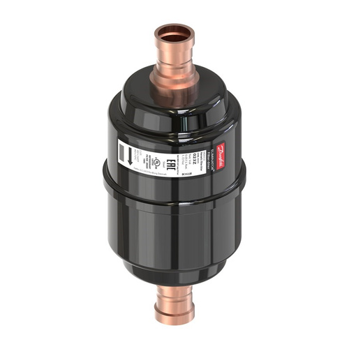 Danfoss Hermetyczny filtr odwadniacz, DML, Stal pokryta Cu - 023Z4823