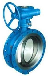 Przepustnica 3-mimośrodowa kołnierzowa 300° C TOFL111 DN 450 PN 25 Efar