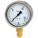 Manometr przemysłowy 212.20 M160-R 0..160 KPA KL. 1,0 G 1/2" Wika