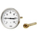 Termometr tarczowy T100 0… +60°C L160mm (A50)