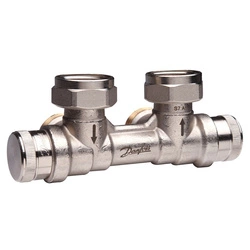 Danfoss Zawory przyłączeniowe, RLV-KDV, 20, Kątowy prawy - 013G7874