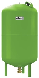 Ciśnieniowe naczynie wzbiorcze / przeponowe  do wody użytkowej Refix DT 300  16 bar / 70°C zielone, Flowjet 1 1/4 Reflex - 7319205