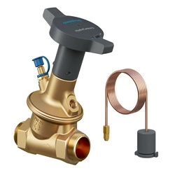 regulator różnicy ciśnień HydroControl D, 50-300 mbar z gwintem zewnętrznym, PN16, DN 50