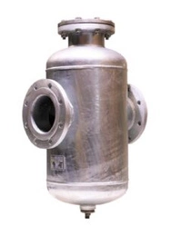 Filtroodmulnik TerFM150 DN150 | 16 bar | 150°C | stal kotłowa ocynkowana | neodymowy stos magnetyczny - Termen