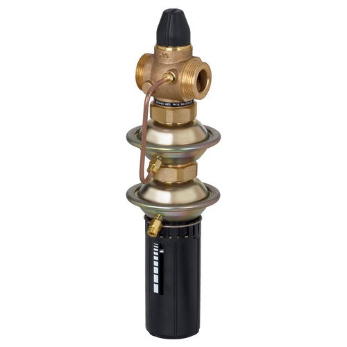 Danfoss AVPQ, PN 16, DN 15, Natężenie przepływu [m3/h]: 0.08 - 1.80, 0.10 bar - 0.50 bar, Gwint zewnętrzny, G 3/4 A, Wersja montażowa: Powrót - 003H6478