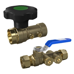 Zawór zwrotny antyskażeniowy rodziny EA ze zintegrowanym zaworem kulowym Typ BASIC CC DN 2" gw/gw Socla