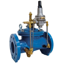 Zawór regulacyjny (zawór upustowy, zabezpiecza instalację przed wzrostem ciśnienia w instalacji) Typ C301 DN 80 Socla