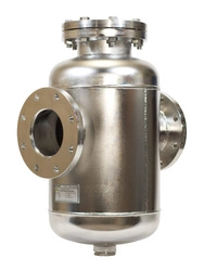 Filtroodmulnik TerFOM-S125 DN125 | 16 bar | 150°C | stal nierdzewna | kołnierze nierdzewne | neodymowy stos magnetyczny - Termen