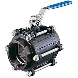 Zawór odcinający kulowy z napędem ręcznym Typ X3444 3" DN 80 BAR 25 Socla