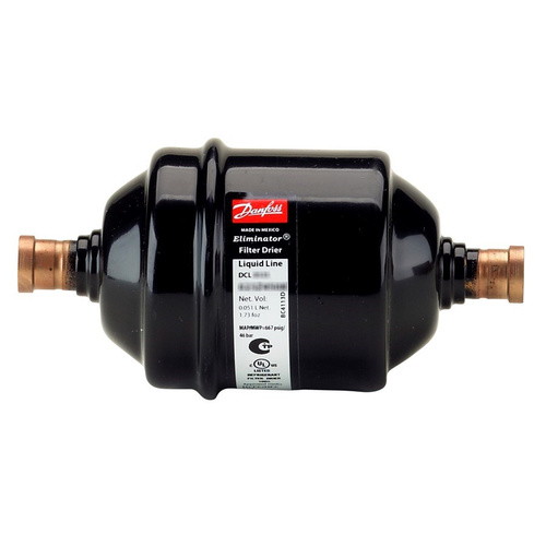 Danfoss Hermetyczny filtr odwadniacz, DCL, Stal pokryta Cu - 023Z450591