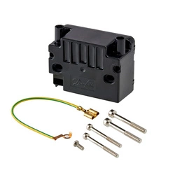 Danfoss Transformatory zapłonowe, EBI4 M S, Pomocnicze napięcie szczytowe [kV]: 2 x 7.5, Napięcie zasilania [V] AC: 187 - 255, 90.0 VA, Obudowa: Standardowa - 052F4045