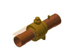 Danfoss Odcinający zawór kulowy, GBC 67s E - 009L9960