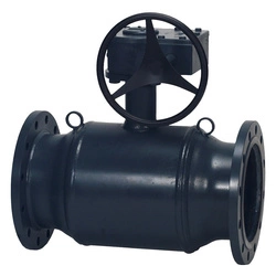 Danfoss Zawory kulowe, JIP-FF, RB (standard.), przekładnia ślimakowa, Ze zredukowanym przelotem, PN 25, DN 450, kołnierz - 065N0378