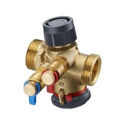 Cocon QTZ zawór regulacyjny z króćcami pomiarowymi PN16, DN 10, Gwint zewnętrzny, 90 - 450 l/h, kvs: 1.1