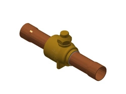 Danfoss Odcinający zawór kulowy, GBC 35s - 009L7528