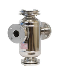 Filtroodmulnik TerFOM-S25 DN25 | 16 bar | 150°C | stal nierdzewna | kołnierze nierdzewne | neodymowy stos magnetyczny - Termen