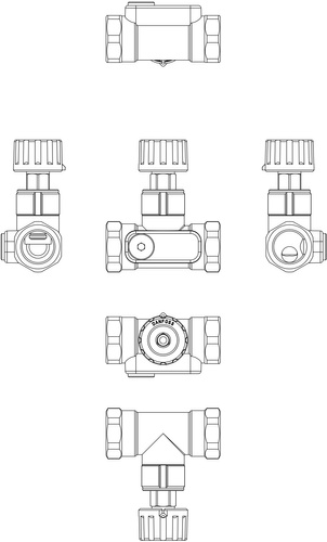 Regulator podpionowy USV-M DN 15 PN 16 Danfoss - 003Z2121