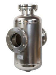 Filtroodmulnik TerFOM-S150 DN150 | 16 bar | 150°C | stal nierdzewna | kołnierze nierdzewne | neodymowy stos magnetyczny - Termen