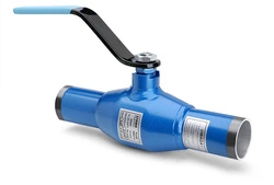 Kurek kulowy z końcówką do wspawania do gazu z kulą ze stali nierdzewnej WKC1c DN 15 PN 40 Efar