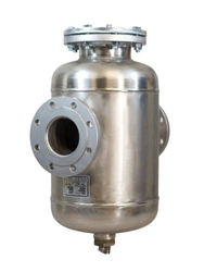 Filtroodmulnik TerFOM80 DN80 | 16 bar | 150°C | stal nierdzewna | kołnierze CS malowane | neodymowy stos magnetyczny - Termen