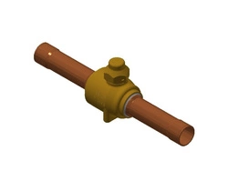 Danfoss Odcinający zawór kulowy, GBC 18s E - 009L9035