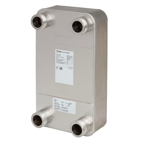 Danfoss Mikropłytowy wymiennik ciepła, XB52M-1, Il. płytek: 100 - 004H4530