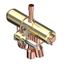Danfoss 4-drożny zawór rewersyjny, STF-0214G3 - 061L1149