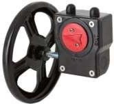 Przekładnia ślimakowa do przepustnic oraz kurków kulowych Moment 2000 Genebre Efar