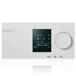 Danfoss ECL Comfort 310, Wyświetlacz LCD z matrycą punktową, Napięcie zasilania [V] AC: 207 - 244 - 087H3040