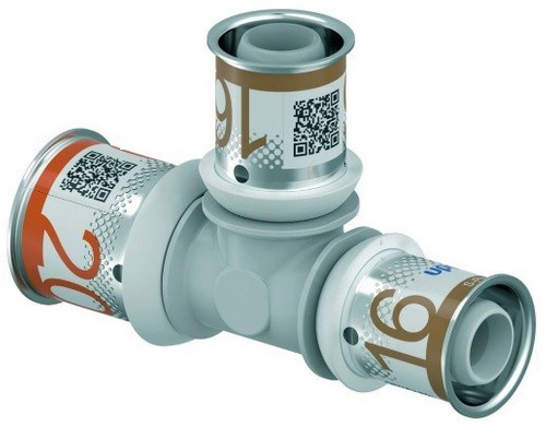 UPONOR S-PRESS PLUS TRÓJNIK PPSU 20-16-16