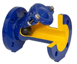 Zawór zwrotny kulowy kołnierzowy 70°C FIG. 400 żeliwo sferoidalne DN 400 PN 10 Efar