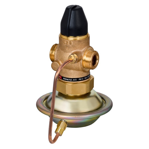 Danfoss AVQ, PN 25, DN 50, Natężenie przepływu [m3/h]: 0.80 - 15.00, Gwint zewnętrzny, G 2 1/2 A, Wersja montażowa: swobodne - 003H6729