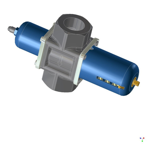 Danfoss Zawór wodny sterowany ciśnieniem, WVFX 32, 4.00 bar - 17.00 bar, 11.000 m³/h - 003F1232