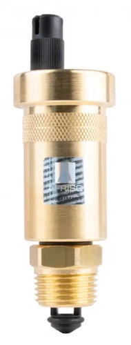 Odpowietrznik automatyczny pionowy PrimoVent G3/8" z Aquastop i zaworem stopowym DN 15 Afriso