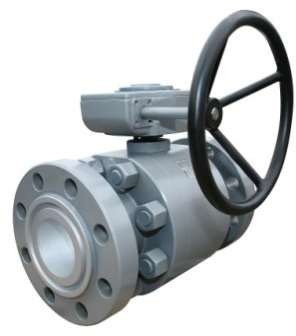 Kurek kulowy kołnierzowy do gazu WK5a DN 100 PN 100 Efar