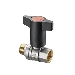 Zawór kulowy "Optibal" z mosiądzu pokrętło,  11/4"GW, 11/4"GZ