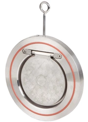 Zawór zwrotny klapowy bezkołnierzowy ze stali nierdzewnej Art. 2406 VITON DN 40, 1 1/2" PN 16 Efar