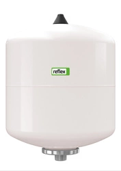 Ciśnieniowe naczynie wzbiorcze / przeponowe  do instalacji grzewczych, chłodniczych i solarnych Reflex S 12 10 bar / 70°C białe Reflex - 9702700