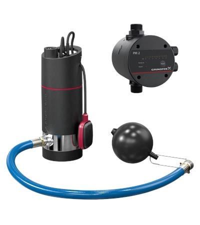 Grundfos Głębinowy, wielostopniowy zestaw podnoszenia ciśnienia SB BOOSTER 3-45AW, PM2